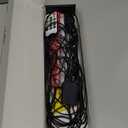 YM E-Bright 5 in 1 Car Interior Led Light KitDreamcolor Acrylic Neon Interior Car LED Strip LightsDash Footwell Multicolor with Music Sync Mode and DIY Mode