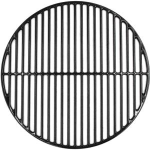Hongso 18 3/16 Inch Porcelain Coated Cooking Grid Grates Polished Non-Stick Replacement for Large Big Green Egg, Vision Grill VGKSS-CC2, B-11N1A1-Y2A, Accessories, Other Kamado Grill, PCI991