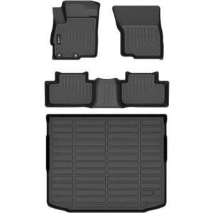 Floor Mats & Cargo Liner for Mitsubishi Outlander (Sport Only) 2011-2024 2025 Custom Fit Full Set, All Weather Car Accessories