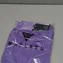 M MAELREG Golf Vests For Men Dry Fit Lightweight Moisture Wicking Performance Sports Breathable Golf 1/4 Zip Pullover Men (Large, Lavender)