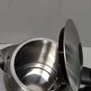 Amazon Basics 1.1Qt (1L) Electric Kettle, Tea Kettle & Water Boiler, with Auto Shut-Off, Boil Dry Protection, High-Safety Strix Thermostat, BPA-Free, 1500W, Stainless Steel, New Model, Black & Silver