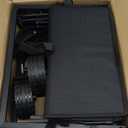 InBrave Extra Long Collapsible Wagon Cart, 480LBS Heavy Duty Utility Wagons with AllTerrain Wheels, Foldable Grocery Carts for Gardening, Shopping, Beach, Camping, Black