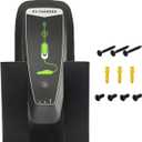 EV Charger Holder - Enduring Metal EV Charging Box Holder Adjustable for Different Size EV Mobile Charger Controller, Black Wall Mount Bracket Fit Max Size 4.76x2.95 Inches