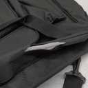 Zipper Binder 3 Ring, 700 Sheets Capacity, Binder 3 Inch with Shoulder Strap Fits 13 Inch Laptop for School and Office,Black