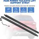 JDMON Rear Tailgate Liftgate Power Lift Support Struts Compatible with 2013-2019 Ford Escape, Replace CJ54S402A55AD CJ5Z78406A10B, Left and Right, 2PCS