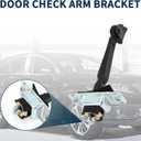 Door Check Strap Stopper Limiter for Acura MDX TL Durable No.72380S84A01/924-164 | Front Left Door Check Bracket Stop 1Pc Door Checker Arm Assembly for Honda Accord Pilot