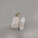 Compatible with AirPod Pro 3 (2025),Cute Case Cover for Women & Men, Full Protection Shockproof Hard Case with Keychain, Wireless Charging Case Accessories(Light Leopard Print)