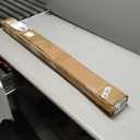 Tension Curtain Rod 51-126 Inch, Long Curtain Rod No Drilling for Window or Bathroom, Outdoor Curtain Rods for Patio Tension Rods, Easy to Install, Never Rust, Rod Diameter 1.26 Inches - Black