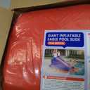 Seenelling 98 Inch Patriotic Eagle Inflatable Pool Slide Giant Red White Blue Inflatable Water Slide for 4th of July Memorial Day Flag Day Pool Parties, 250th Anniversary Decorations