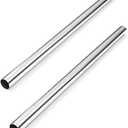 2 Pcs 36" Length 304 Stainless Steel Tube,5/8" OD 0.04" Wall Thickness 304 Stainless Steel Pipe Weldable Tubing,Round Metal Pipe Industrial Straight Tube