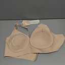 Vertvie Womens Wireless Jelly Bras No Underwire Push Up Seamless Bra Supportive Full Coverage Bralette Regular and Plus Size (Pink, L)