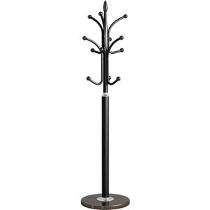 Modern Coat Rack Stand with Marble Base Metal Coat Rack Freestanding Coat Hanger Heavy Duty Coat Hall Tree for Living Room Bedroom Hallway Entryway