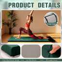 Lyrow 2 Inch Thick Yoga Mat 72x24 with Carry Strap Foam