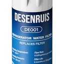 W10295370A Filter Replacement Compatible with EDR1RXD1, Filter 1, P8RFWB2L, W10295370, W10291030, WRL767SIAM, WRS322FDAB, Reduces 99% of Chlorine, Free-Lead, Pack of 1, By DESENRUIS