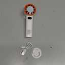 Hozpsfr Portable handheld Fan with Ice Cooling, Fast Cool to 30°F, 120 Speed Adjustable with 15000RPM, USB Rechargeable, Handheld Fan with LED Display Gifts for Travel, Sport, Working, Outdoor