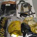 40th Birthday Decorations for Men, 40th Birthday Party Decorations for Him with Gold 40 Number Balloons,Cheers to 40 Years Banner for Men Black and Gold Happy 40th Birthday Decorations