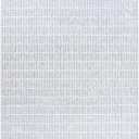 Hand-Tufted 100% Wool Area Rug – Unique Modern Geometric Grid Pattern, Soft Plush Textured Carpet for Living Room, Bedroom, Dining Room & Entryway (Blue,Ivory, 3' x 5')