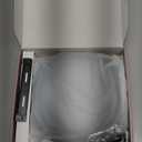 Motion Sensor Rechargeable Ceiling Light with Remote, 12000mAh Wireless Shower Lights for Inside Shower, Battery Operated Closet Light Sensored LED Overhead Lighting No Wiring for Hallway Garage (Black)