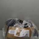 Dog Car Seat for Small Medium Dogs,Detachable Washable Travel Safety Pet Booster Seat, Comfy Ultra Soft and Multifunctional Car Travel Bed,Black