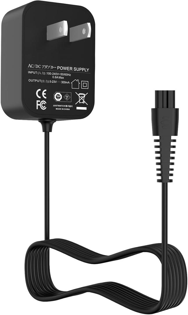 Charger for Bissell Pet Hair Eraser Charger, Charging Cord for Bissell 2390A 2390 23903 2284W 2284 Cordless Handheld Vacuum, Replacement for Power Cord P/N 1614206