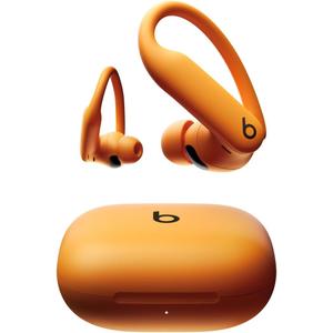 Beats Powerbeats Pro 2 - Wireless Noise Cancelling Workout Earbuds with Secure- Fit Earhooks, Up to 45-Hour Battery with Charging Case, Sweat & Water Resistant, Heart Rate Monitoring - Electric Orange
