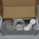 Mom's Choice Gold Awards Winner - Stove Knob Covers for Child Safety (5 + 1 Pack) Double-Key Design and Upgraded Universal Size Gas Knob Covers Clear View Childproof Oven Knob Covers for Kids and Pets