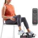 Sunny Health & Fitness Smart Motorized Mini Exercise Bike, Dual Function Portable Under-Desk Pedal Trainer for Low-Impact Cardio Home Workout, Free SunnyFit App Connection SF-B024041