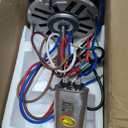 DL1056 Sleeve Bearing Direct Drive Blower Motor 1/2 HP, 1075 RPM, 3 Speed, 115 Volts 8 Amps, 48 Frame, Sleeve Bearing Compatible with A.O.Smith/Century/GE/Fasco/Emerson/Franklin/Dayton