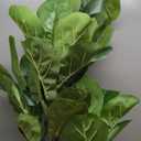Pertivery Artificial Fiddle Leaf Fig Tree 6ft, Large Faux Plant Fake Ficus lyrata Silk Trees with Pot for Indoor Outdoor House Living Room Office Home Decor