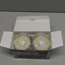 Flameless Candles Battery Operated with Remote Timer, 3D Moving Flame Flickering, Last 600+ Hours Battery Candles, 3" x 3" Ivory Real Wax Electric LED Candle for Wedding Party, Set of 2