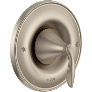 MOEN T2131BN Eva Collection Posi-Temp Tub/Shower Trim Kit Valve Required, 1 count, Brushed Nickel