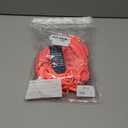 Women's Triangle Sequin Bikini Set Brazilian Halter String Backless Tie Side Thong Two Piece Swimsuit Bathing Suit (6-8, Coral Pink)