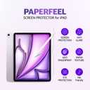 COKER 2 Pack Paperfeel Screen Protector for iPad Air 11 inch M3. Matte Anti-Glare Anti-Scratch, Anti-Fingerprint, Anti-Shatter, Blue Light Block, Smooth as Silk, Write Like on Paper, Easy Install
