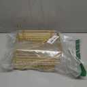 Gold Napkin Holder Modern Square Metal Flat Napkin Storage Stand Holder with Weighted Pivoted Arm for Outdoor Farmhouse Wedding Party Hotel(2pcs,Gold)