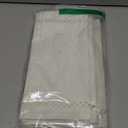 Burlap Placemats Set of 6, 12 x 18 Inch Rustic Geometric Hollow Place Mats, Heat Resistant Placemats for Farmhouse Kitchen Table Decor, Off White 6PCS