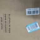 Bemis 7300SLEC Slow Close Toilet Seat, Easy Clean Hinges and Durable Plastic Seat, Made in USA, Elongated, Biscuit