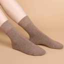 FGZ Women Thin Cotton Socks Soft Cozy Socks Cute Ankle Crew Socks 5 Pairs (L)