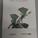 UPPAbaby Upper Adapter for Vista, Vista V2, and Vista V3 Strollers/ Compatible with Bassinet, Toddler Seat, Aria, Mesa V2, or Mesa Max Infant Car Seats / Quick + Secure Attachment / 1 Set