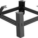 LS'BABQ Electric Smoker Stand for Masterbuilt 30" and 40" Electric Digital Electric Smokers, MB20101114 Universal Leg Extension Kit Accessories for Masterbuilt 30inch/40Inch, Black