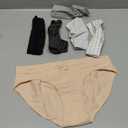 Intimate Portal Cotton Maternity Underwear Under the Bump Pregnancy Postpartum Bikini Panties (Medium, 6- Pack Inspiration)