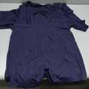 PRETTYGARDEN Women's Two Piece Lounge Set 2025 Summer Casual Oversized Shirts Biker Shorts Matching Airport Travel Outfit (Large, Navy)