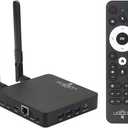 Ugoos AM9 PRO TV Box Android 14.0 Amlogic S905X5-J 4GB RAM 64GB ROM 2.4G/5G Dual WiFi Ethernet 1000M USB 3.0 BT5.3 Support AV1 VP9 H.265 4K HDR Box