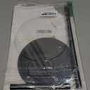 Paper Towel Holder Countertop, Premium Stainless Steel Black Paper Towel Holder with Anti Slip & Waterproof, Freestanding Countertop Paper Towels Holder for Kitchen, Tabletop, Bathroom