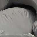 Momcozy Pregnancy Pillow with Cooling Cover, Dreamlign U Pro Maternity Pillow with Adjustable Leg Pillow - Support for Back, HIPS, Belly, Legs for Pregnant Women, 50-72 Inch Full Body Pillow, Grey, Up to 72inch
