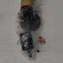 LED Track Lighting Fixtures Ceiling, Black 3-Light Track Lights for Kitchen, 3 Way Ceiling Spotlight, Flexibly Rotatable Wall Mount Light Head for Bedroom Hallway, Bulb Not Included