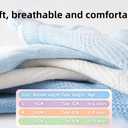 Girls Socks 9 Pairs Ankle Athletic Socks White Cotton Sock For Little Big Kids