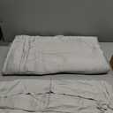 King Size Bed Cover With Two Pillows covers Gray Color