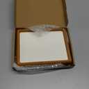 6x8 Picture Frame Wood Natural Solid Teak Photo Frames with 4x6 Mat, Handcrafted Wooden Frame for Tabletop or Wall Mounting Display