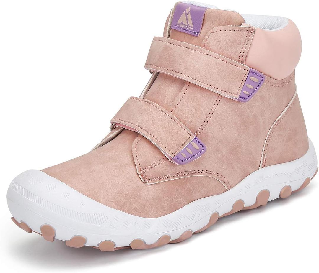 Mishansha Kids Hiking Boots Toddler Girls Boys Hiking Shoes Water-Resistant Anti-Collision Non-Slip Athletic Outdoor Trekking Boots