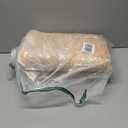 Nursery Rug for Baby Girl, 5x7 Gold Washable Rugs for Living Room Bedroom Dorm Non Slip, Stain Resistant Neutral Carpet Low Pile for Classroom, Dining Room, Kids Playroom Home Decor Rugs